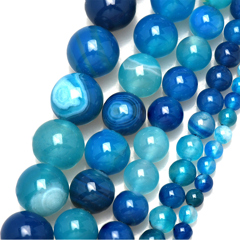 Natuursteen Gestreepte Blauwe  - Jump Ring Assorted recensie en prijs