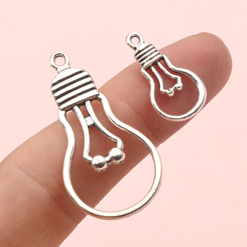 Jewelry Making Light - 20 stuks gloeilamp bedels hanger 2
