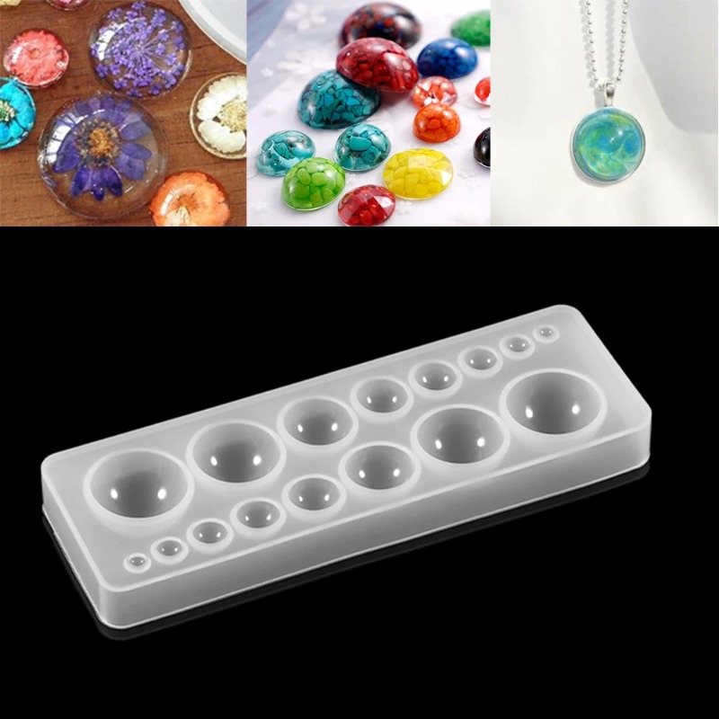 1 stks siliconen mal halve bal - Jewelry Making Tools List recensie en prijs