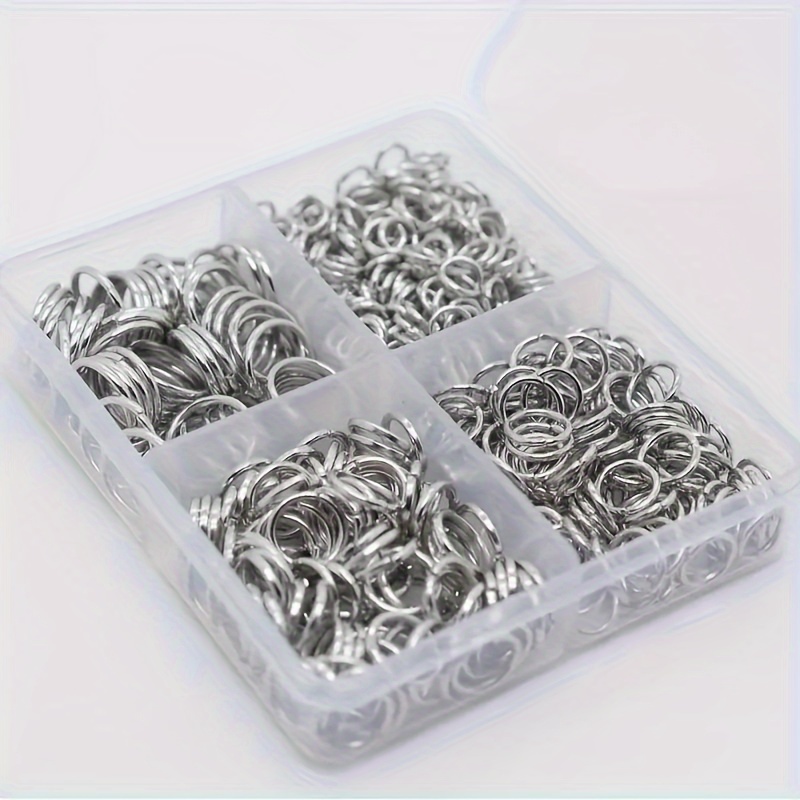 Jump Ring Assorted - 500 stuks gemengde open jump rings