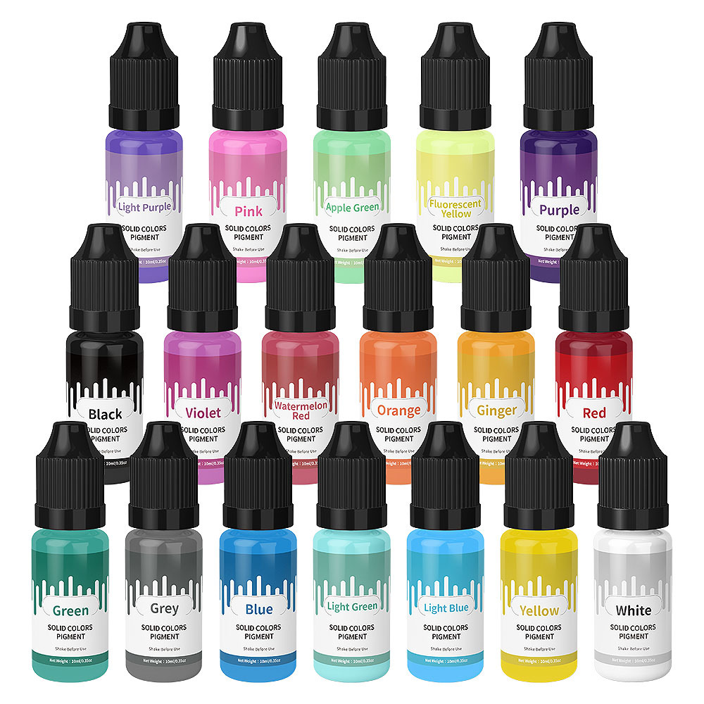 18 Kleuren 10 ml Macaron Effen - Jewelry Making Tools List recensie en prijs