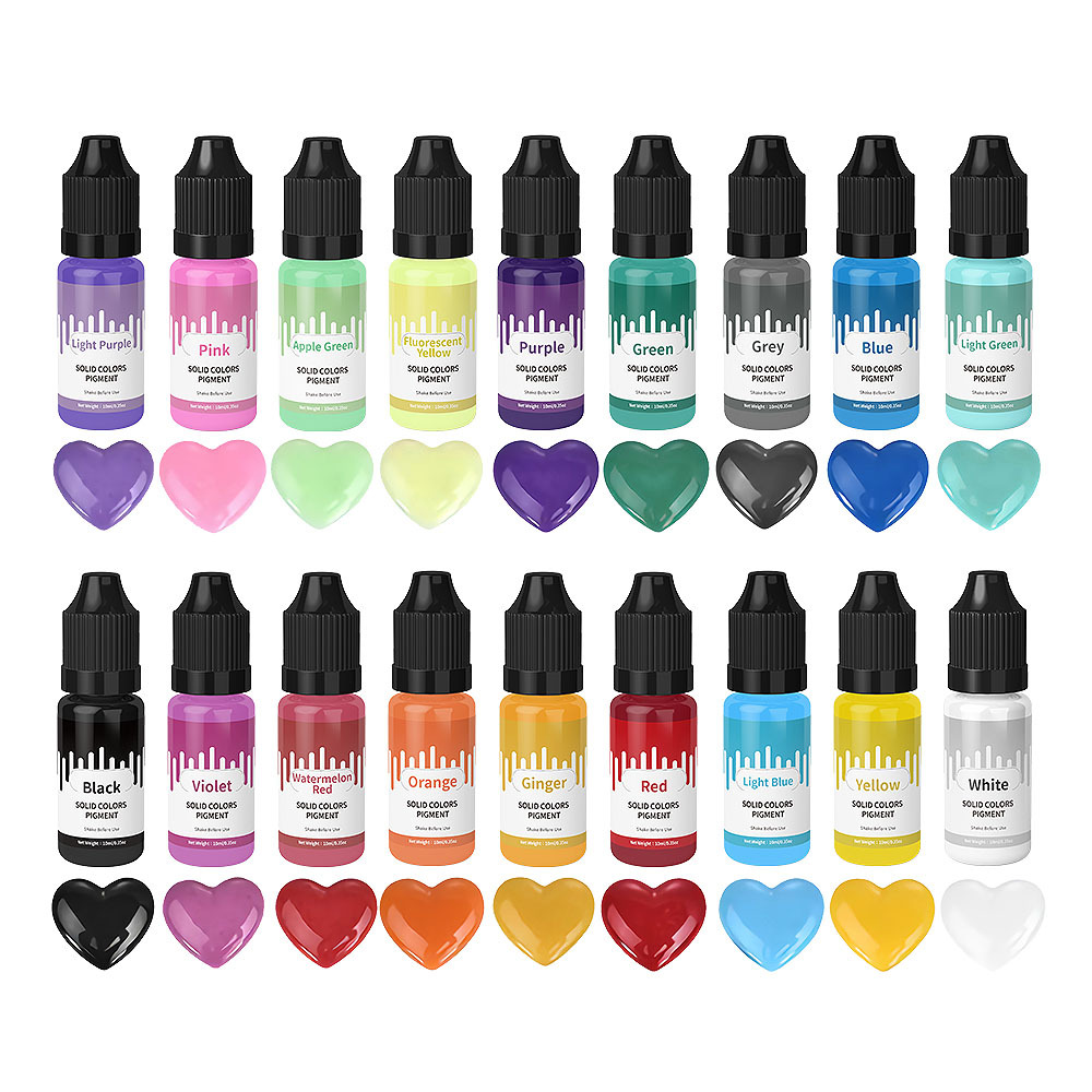 18 Kleuren 10 ml Macaron Effen - Jewelry Making Tools List recensie en prijs