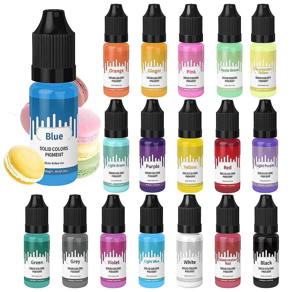 18 Kleuren 10 ml Macaron Effen - Jewelry Making Tools List recensie en prijs