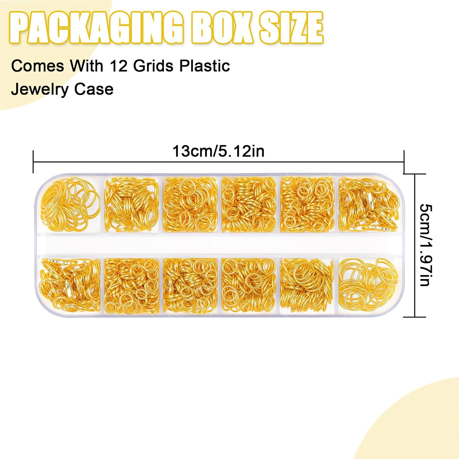 Phinus 1200P gouden ringetjes  - Jump Ring Assorted recensie en prijs