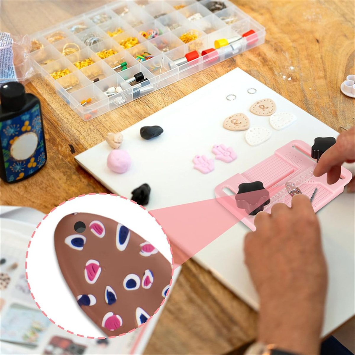 Polymeer Klei Oorbel Boor Gids - Jewelry Making Guide recensie en prijs