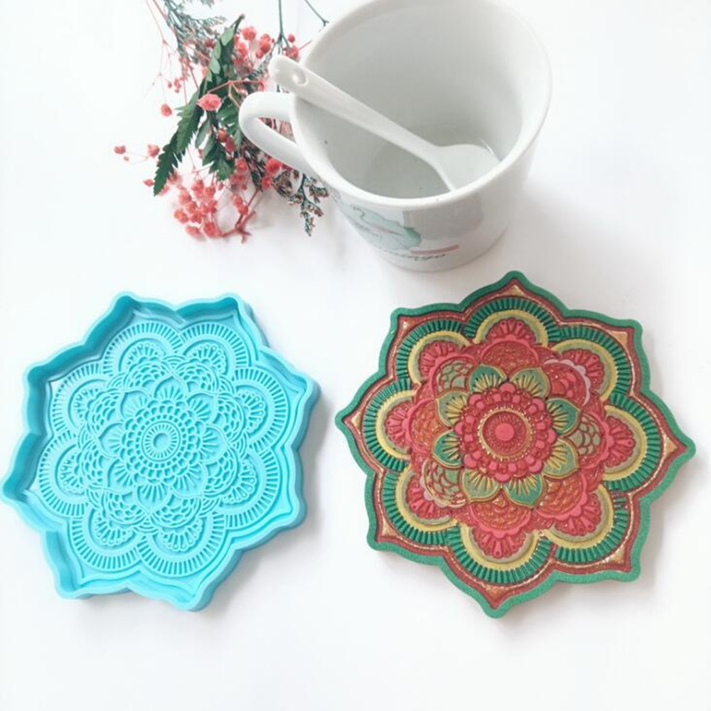 Mandala Coaster Siliconen Mal  - Jewelry Making Tools List recensie en prijs