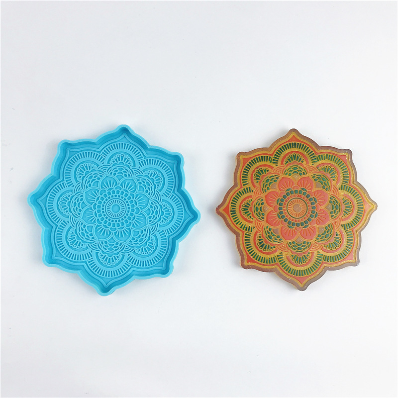 Mandala Coaster Siliconen Mal  - Jewelry Making Tools List recensie en prijs