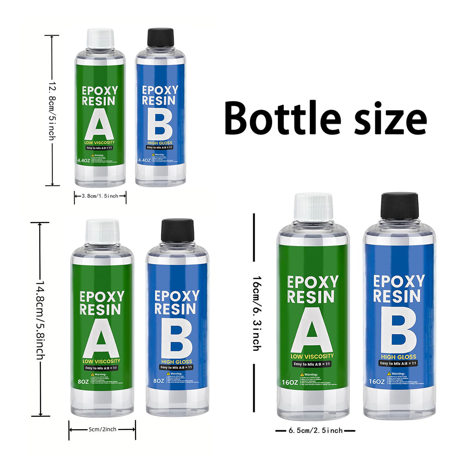 250ml-1000ml Epoxyhars Gietset - Jewelry Making Online recensie en prijs