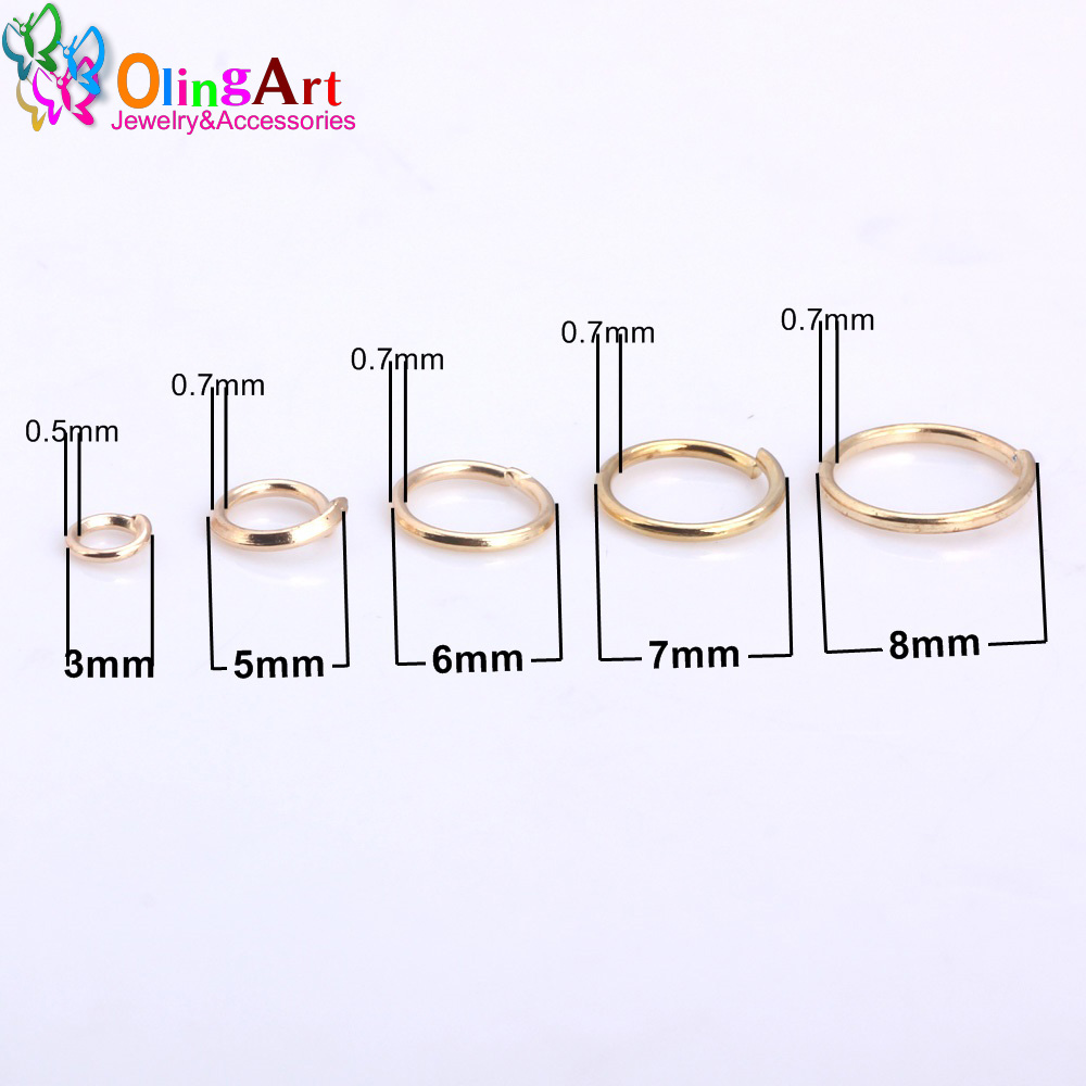 OlingArt KC Gouden Plating Spr - Jump Ring Assorted recensie en prijs