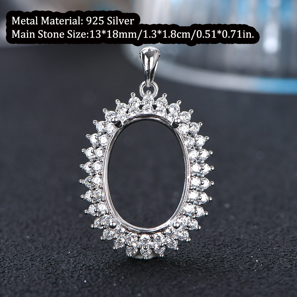 13x18mm S925 Sterling zilveren - Jewelry Making With Stones recensie en prijs