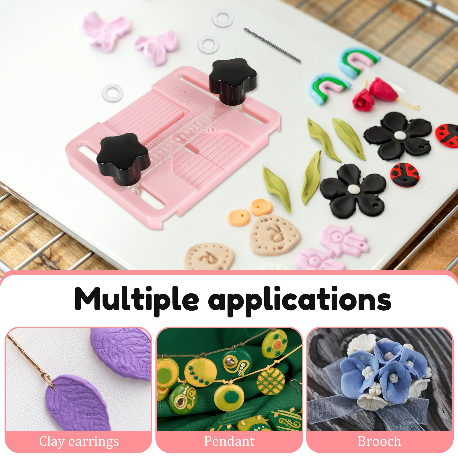 Polymeer Klei Oorbel Boor Gids - Jewelry Making Guide recensie en prijs