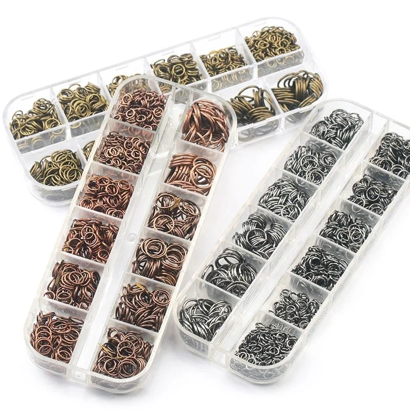 1050 stuks 0,7 mm verzilverde  - Jump Ring Assorted recensie en prijs