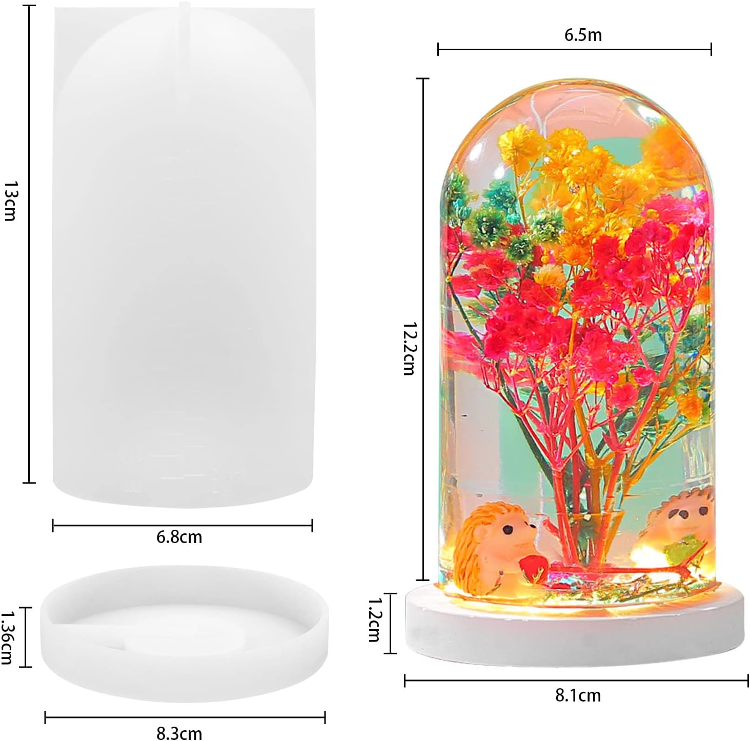 DIY Kristal Epoxyhars Mal Led  - Jewelry Making Light recensie en prijs