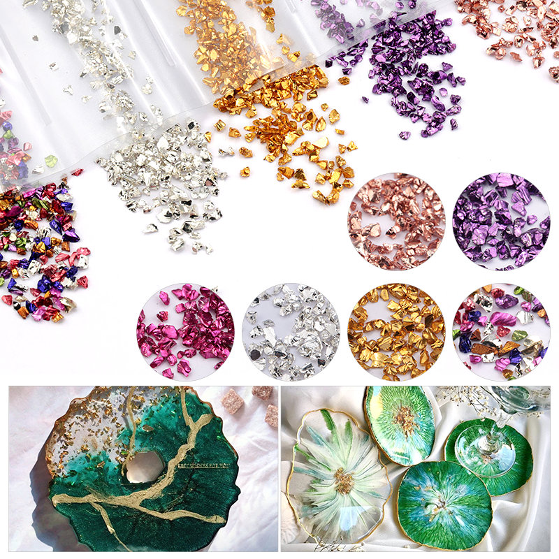 Epoxyhars Kleurrijke Metallic  - Jewelry Making Tools List recensie en prijs