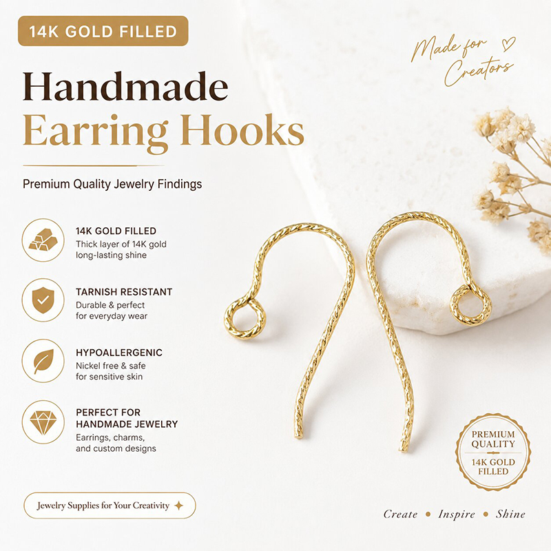 Sparkle Micro Oorhaakje 14K Go - Jewelry Making Wire recensie en prijs