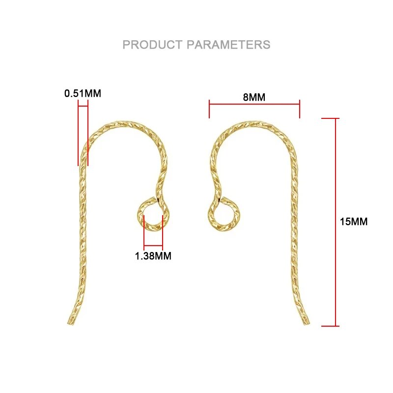 Sparkle Micro Oorhaakje 14K Go - Jewelry Making Wire recensie en prijs