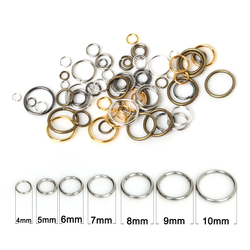 50-500 Stuks 3-18Mm Lus Sleute - Jump Ring Assorted recensie en prijs