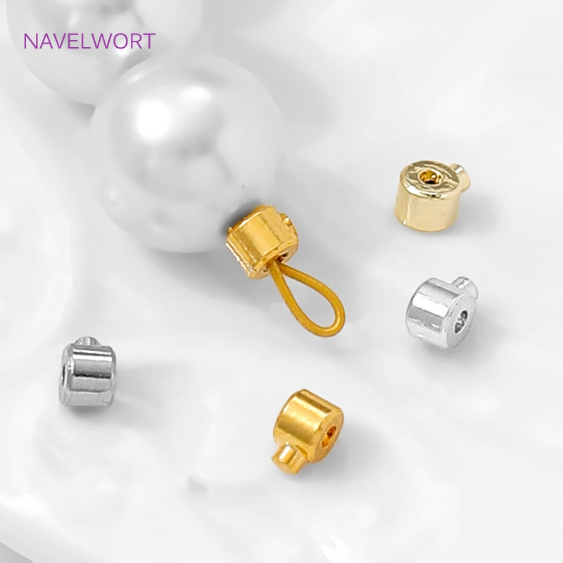 18K vergulde ronde krimpkraal, - Jewelry Making Light recensie en prijs