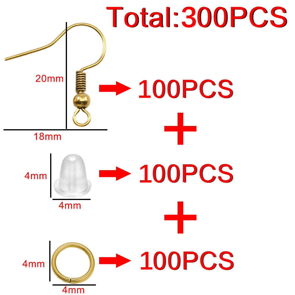 100/300 stks/partij Hypoallerg - Jump Ring Assorted recensie en prijs