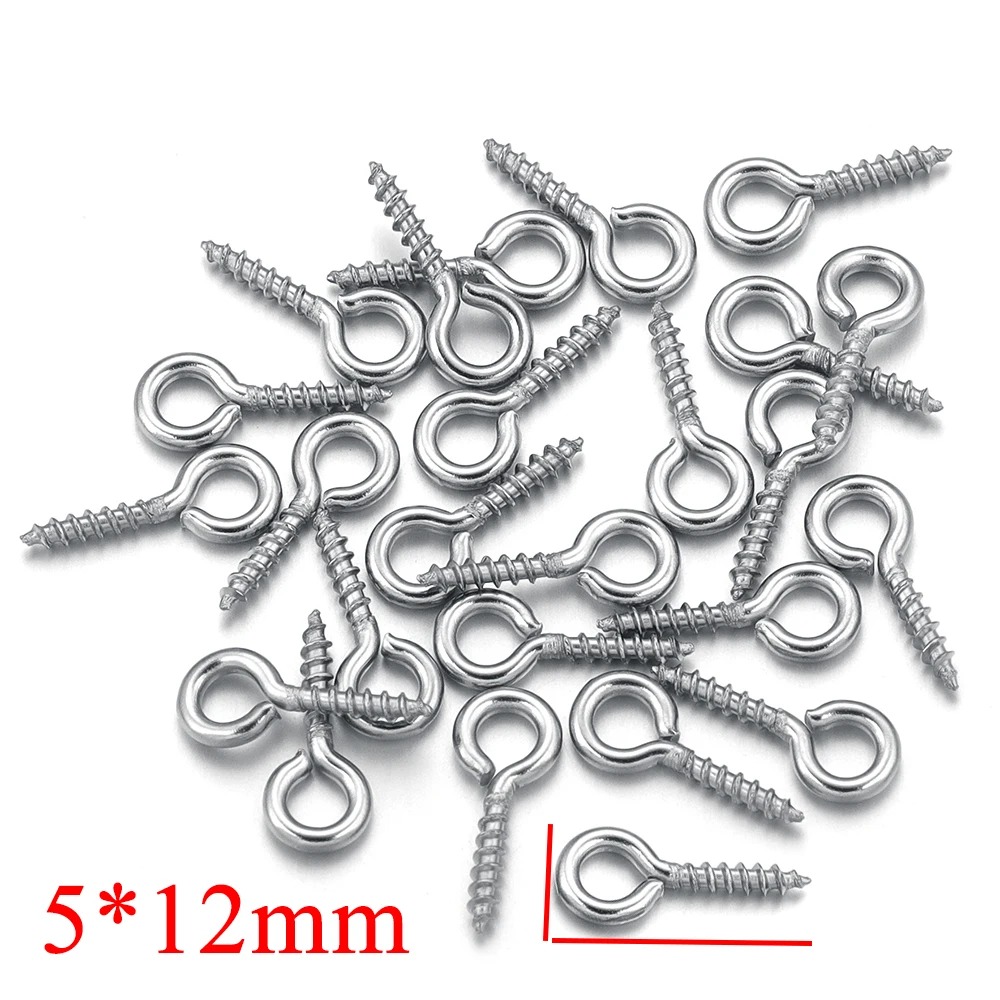 100 stks/partij Rvs Mini Schro - Jewelry Making Wire recensie en prijs