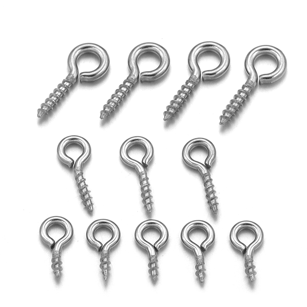 100 stks/partij Rvs Mini Schro - Jewelry Making Wire recensie en prijs
