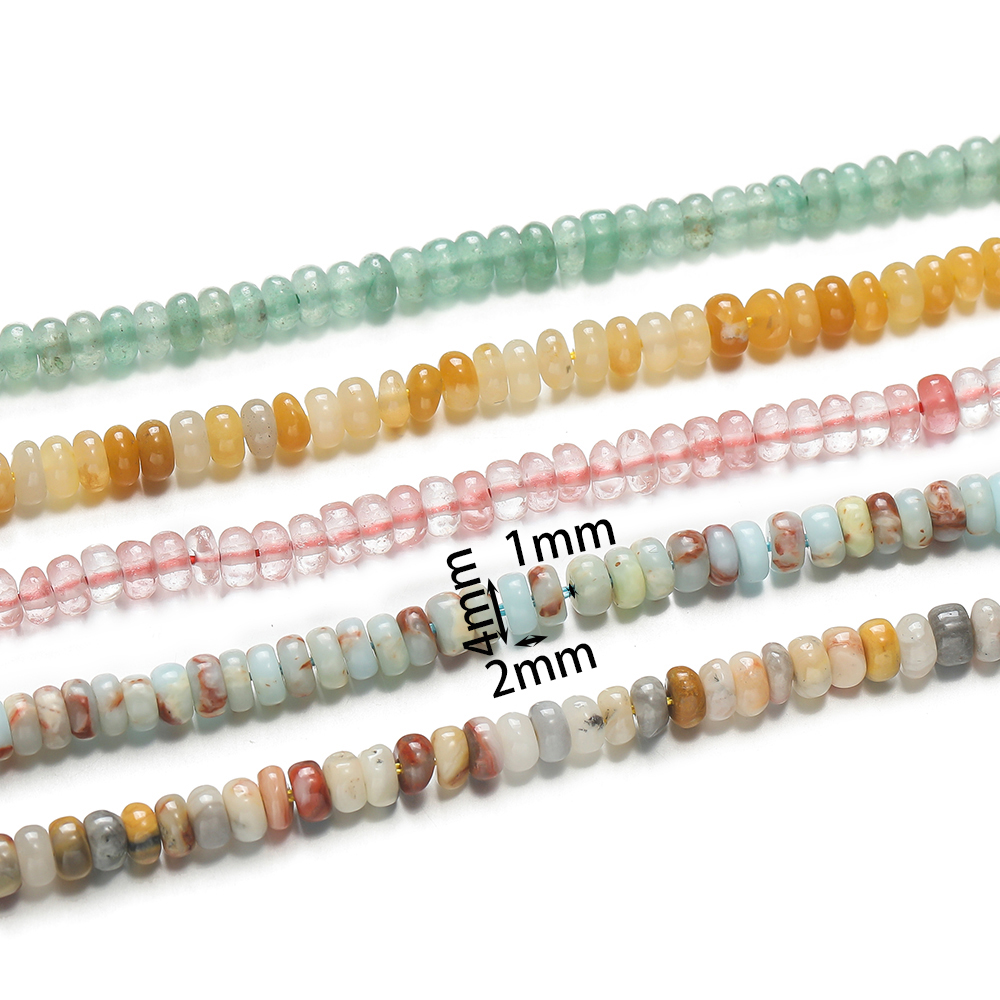 1 streng natuursteen platte ro - Jewelry Making With Stones recensie en prijs