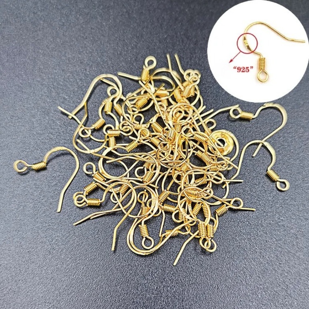 Vergulde oorhaakjes 100 stuks  - Jewelry Making Wire recensie en prijs