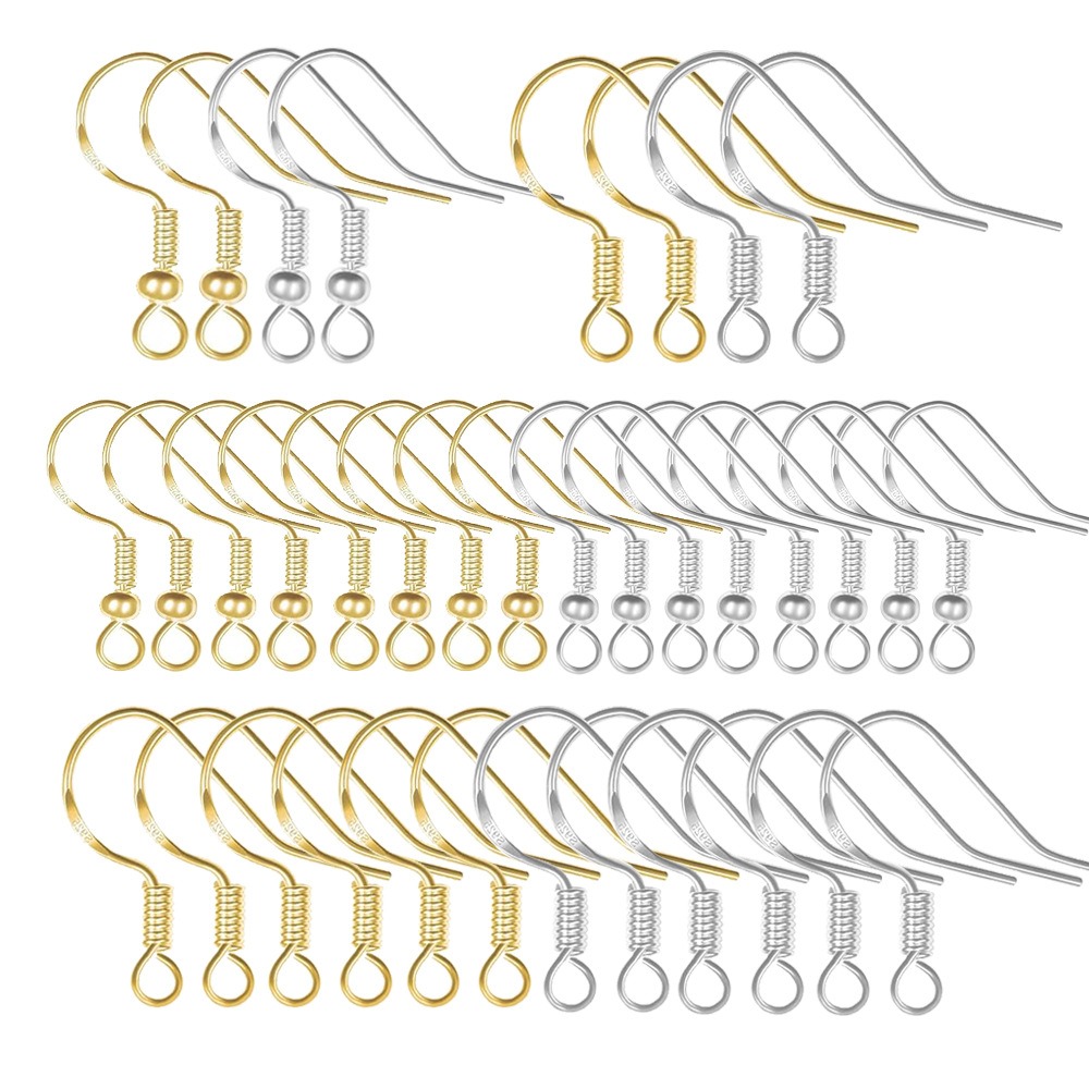 Vergulde oorhaakjes 100 stuks  - Jewelry Making Wire recensie en prijs