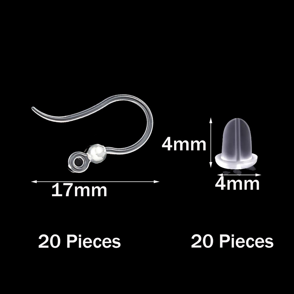 40 stuks doorzichtige plastic  - Jewelry Making Wire recensie en prijs