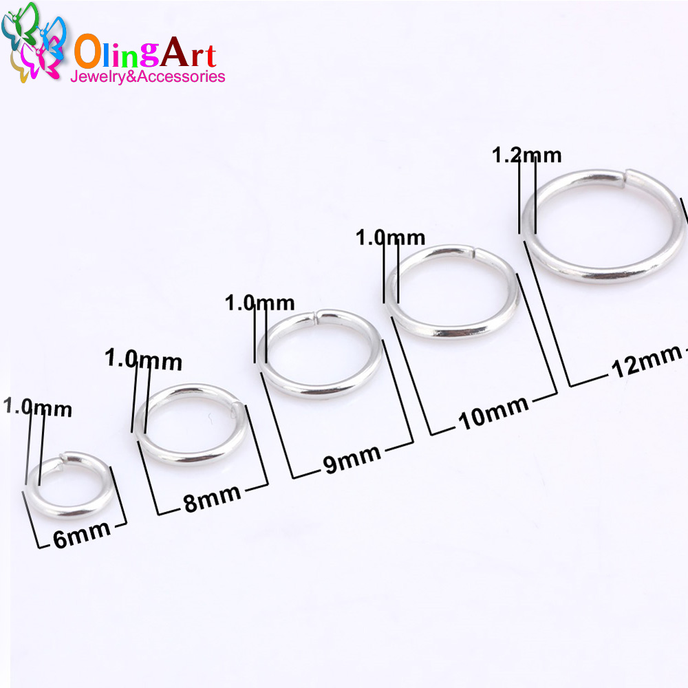 OlingArt Rhodium Plating Jump  - Jump Ring Assorted recensie en prijs
