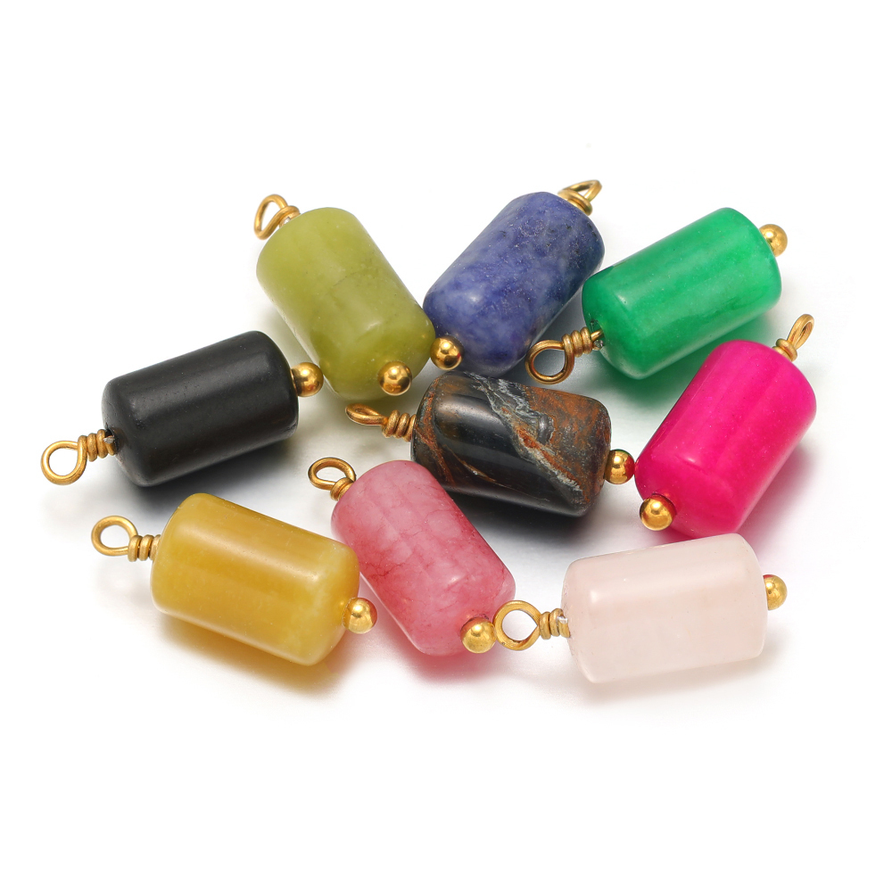 10 stuks roestvrij staal natuu - Jewelry Making With Stones recensie en prijs