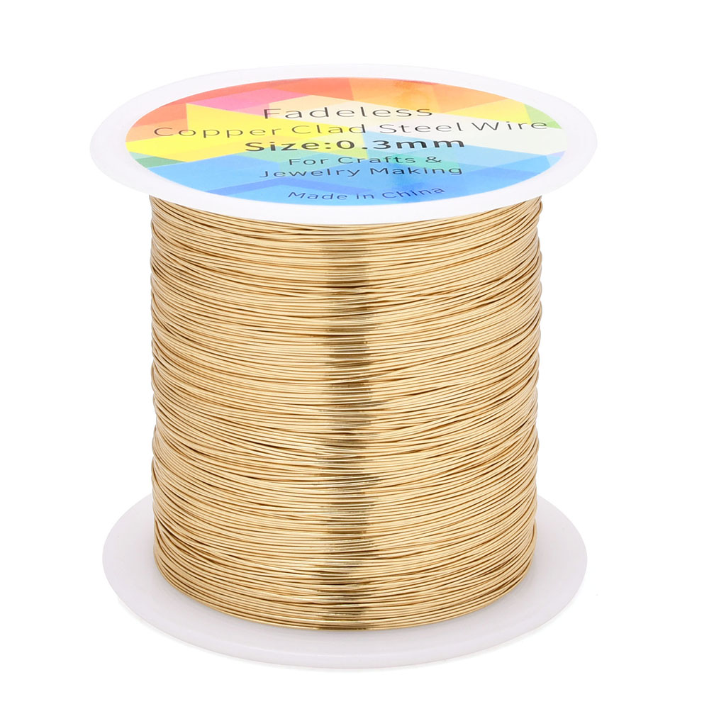 100 m/328ft Fadeless Koper Bek - Jewelry Making Wire recensie en prijs