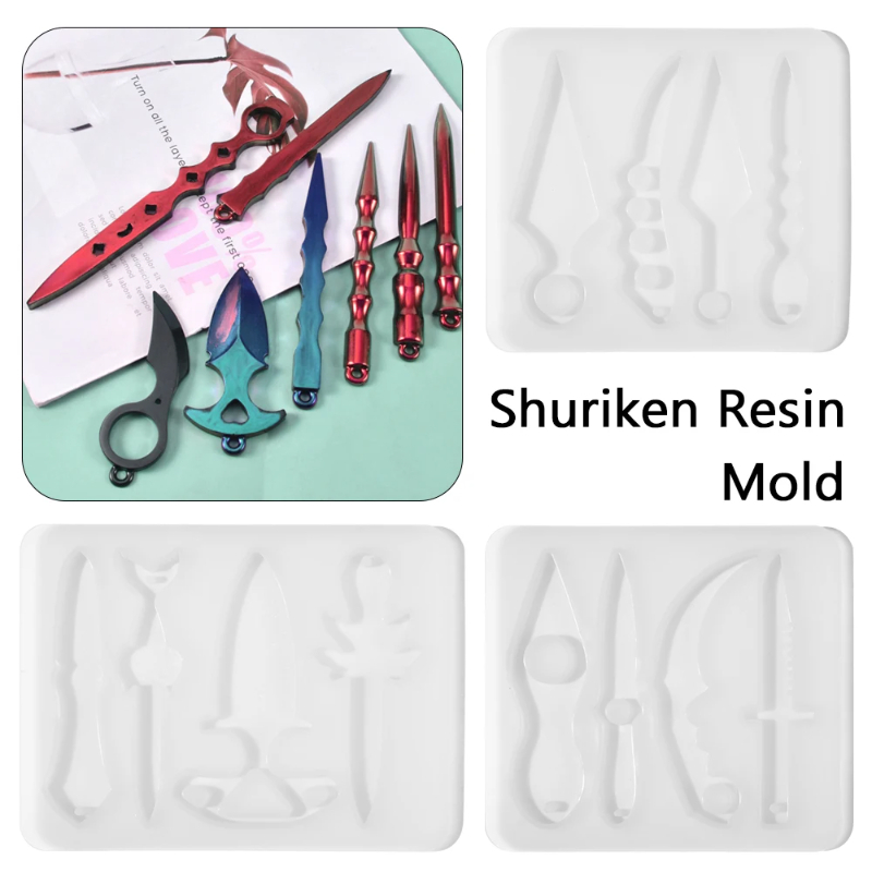 Shuriken Ninja Star siliconen  - Jewelry Making Tools List recensie en prijs